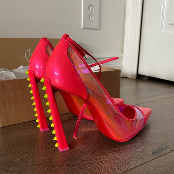 Christian Louboutin Shoes - NEW Christian Louboutin Debout Condorapik 100 Vinyl & Patent Pump Women's 40/ 10